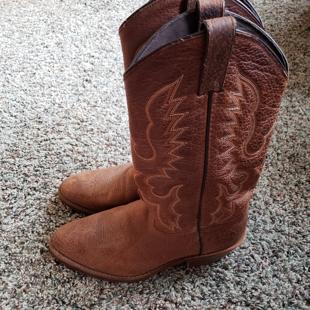 Abilene Leather Cowboy boots - Picture 4 of 6